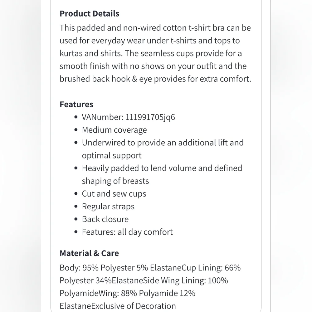 ❤️ NWOT! VICTORIA'S SECRET VERY SEXY PUSH-UP BRA IN ORCHID PARADISE, 38D - Picture 14 of 14